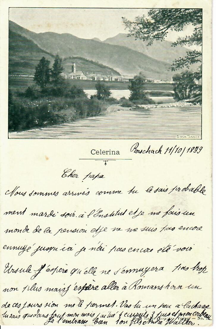 Cartoline postali: Celerina 1899 – Usato da Hochdorf venduto da Ziegel-16