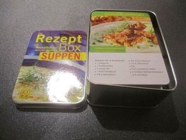 Rezept-Box Suppen, 50 Rezeptkarten