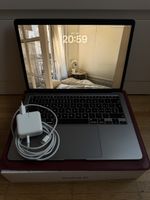 Macbook Air M1 2020 mit Zubehör, 13zoll, 256gb ssd, 8gb ram,