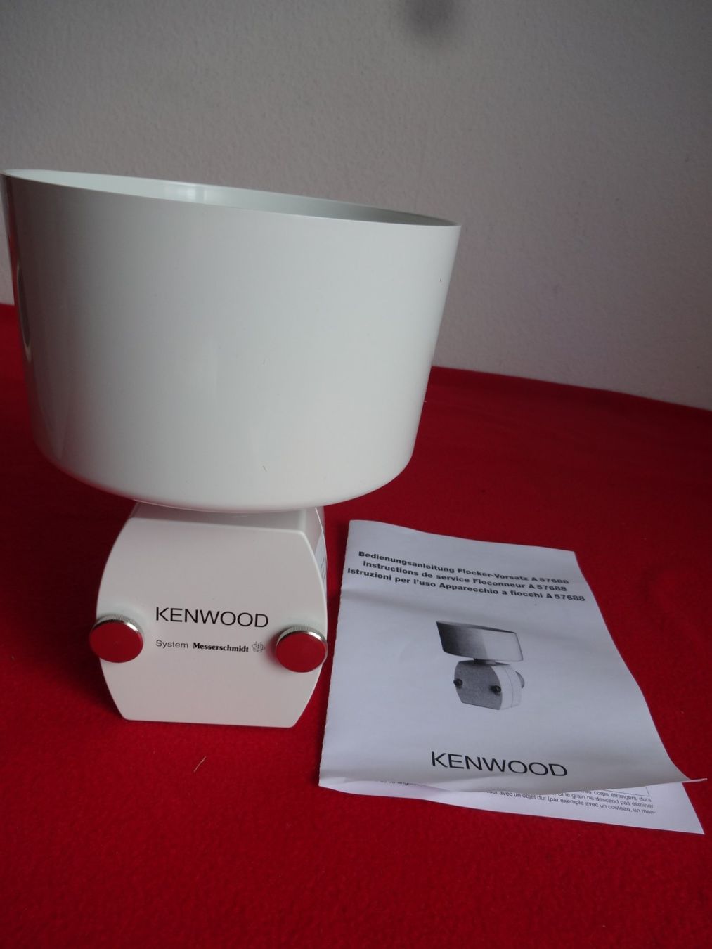 Kenwood Küchengeräte: Flockervorsatz - System Messerschmidt zu Kenwood Chef/Major – Neu und originalverpackt aus Frauenfeld von jaho13 1