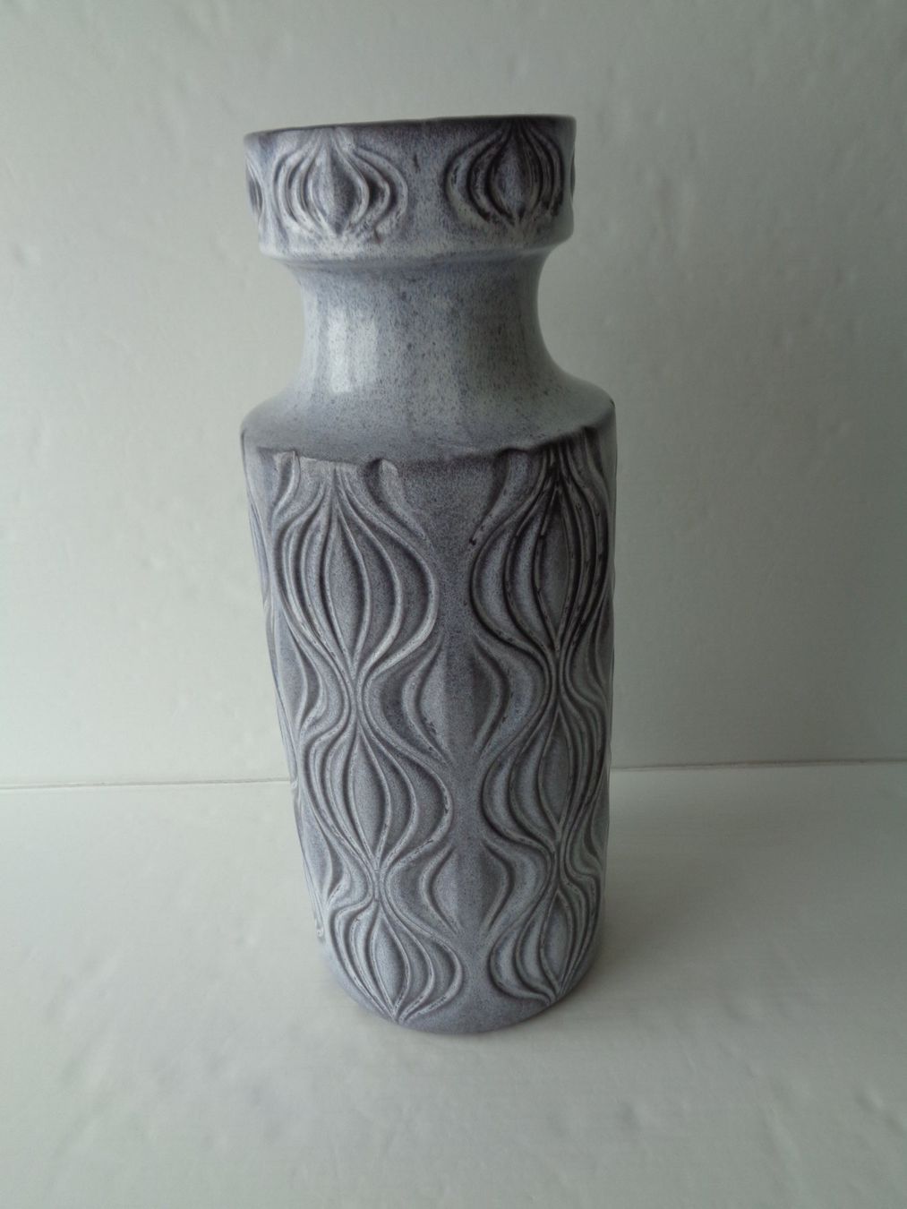 Vasi & Recipienti: Grosse Keramik Bodenvase - Scheurich 1970 - hellgrau Vintage – Usato da Chur venduto da omonia 2