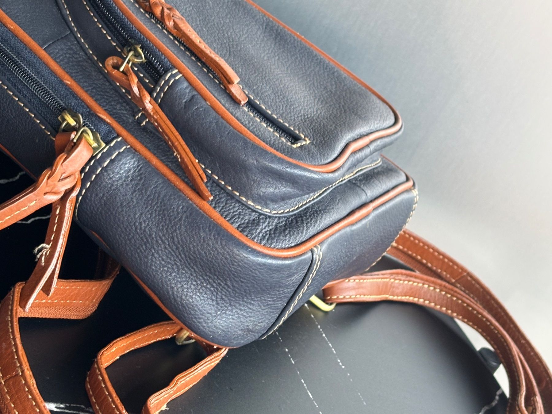 Zaini: Rucksack Rowallan Hand Made Echtleder – Usato da Rheinfelden venduto da Jeva-Anna 3