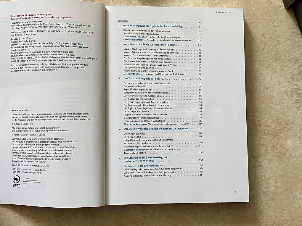Libri: Top-Zustand Schweizer Geschichtsbuch - Band 3/4 – Usato da Basel venduto da gee_c6vd 2