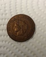 Münze 5 Centimes 1890