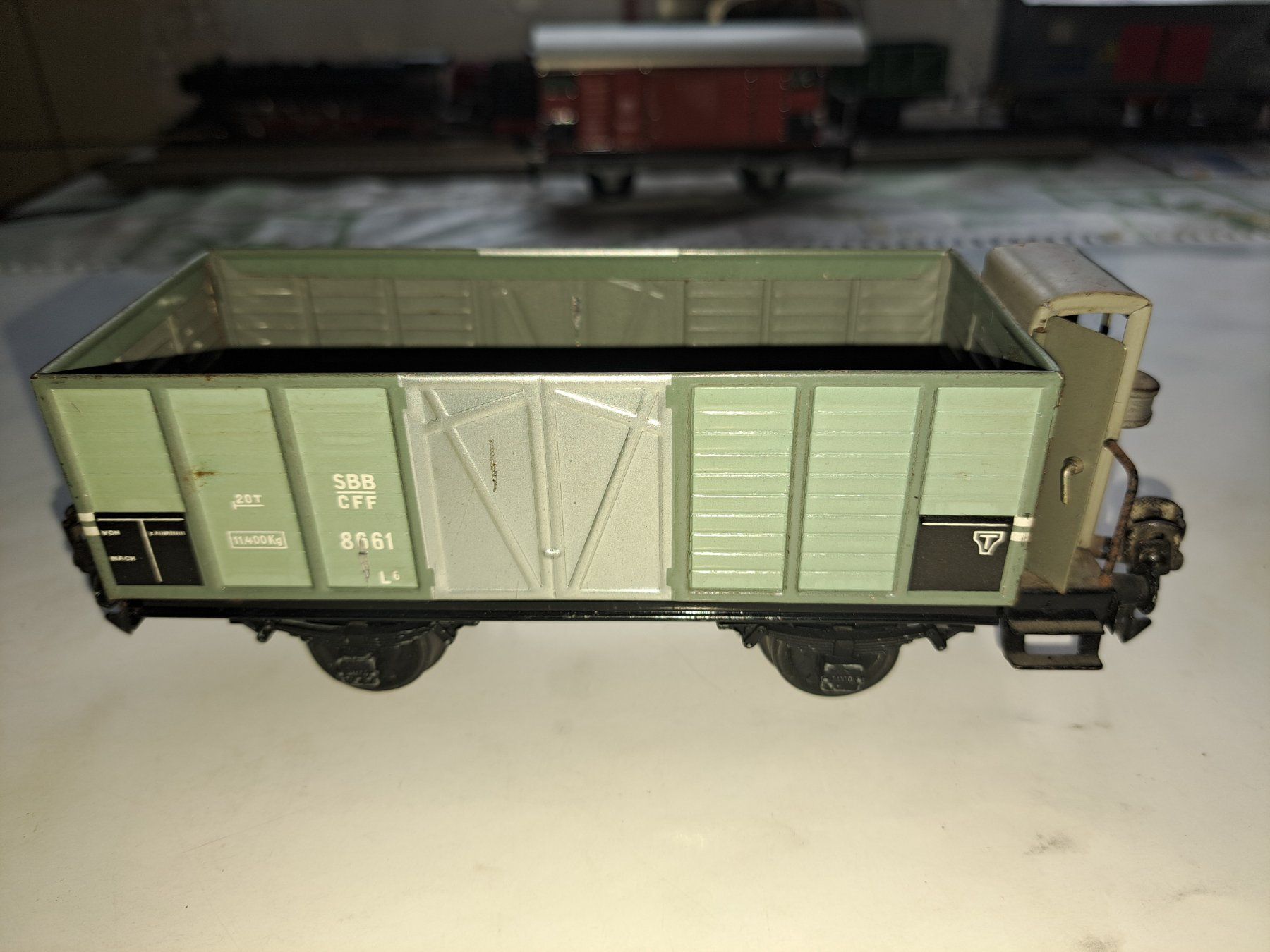 Buco Modellini di ferrovie: Spur 0 Wagen Buco – Usato da Schwanden GL venduto da roerich20 1