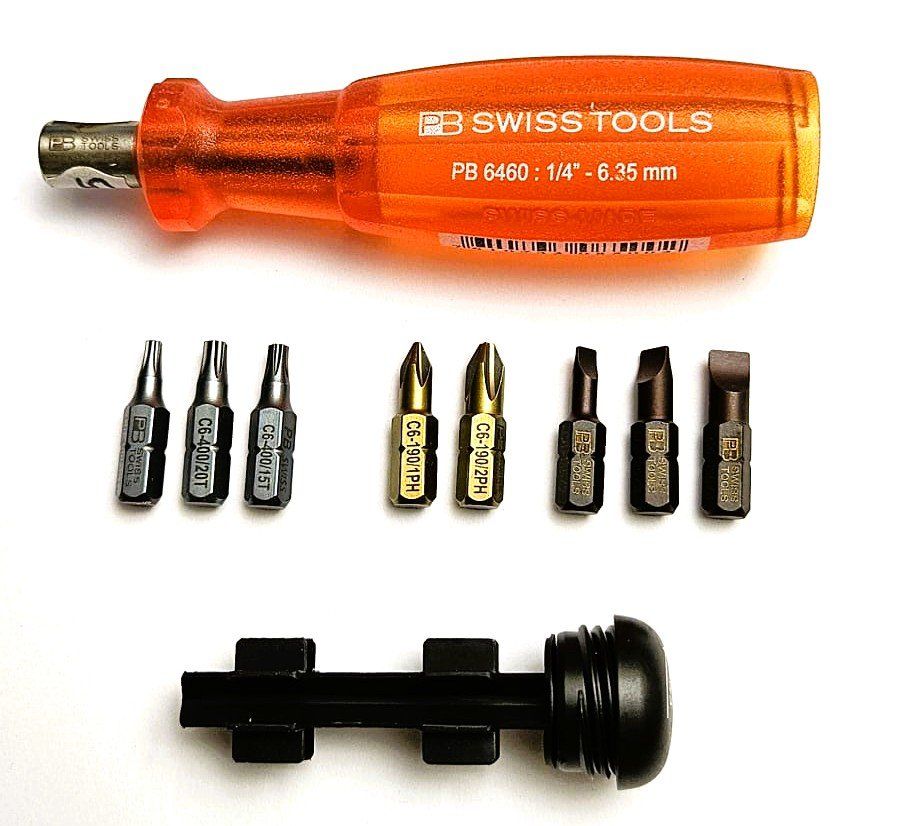 PB Swiss Tools Alle Werkzeuge: PB Swiss Tools PB 6460 Insider Bithalter mit 10 Bits – Neu und originalverpackt aus Regensdorf von Warenmarkt 2