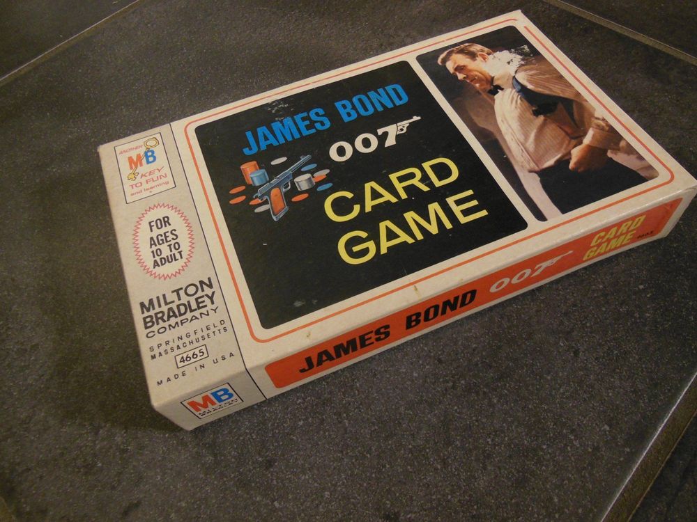 James Bond, Card Game von MB Kaufen auf Ricardo