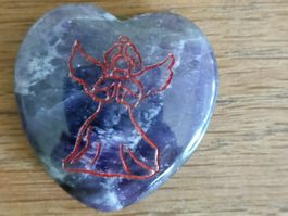 Herz Engelchen Amethyst