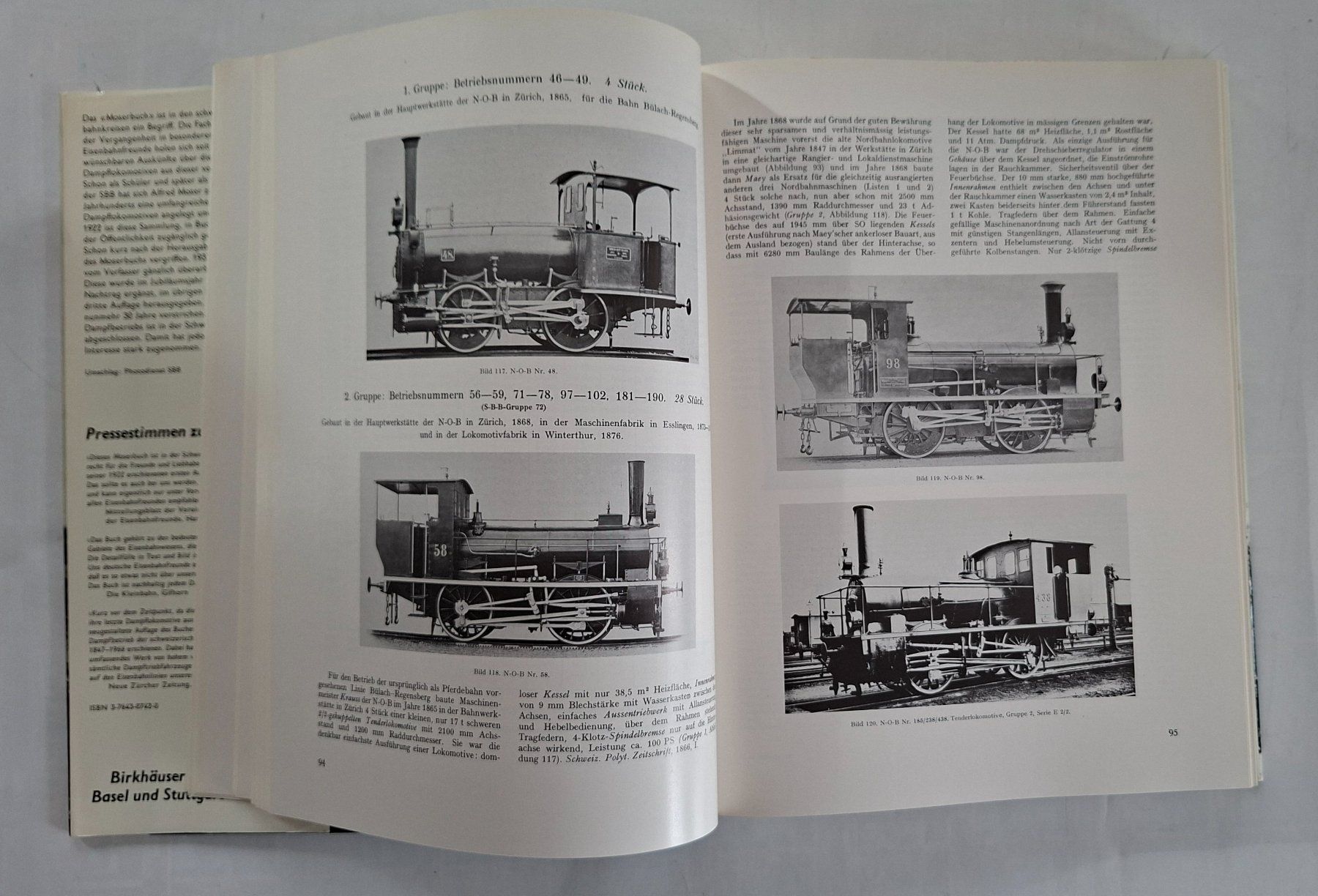 Libri: Der Dampfbetrieb der Schweizerischen Eisenbahnen 1847-1966 – Usato da Opfikon venduto da Diversamente 4