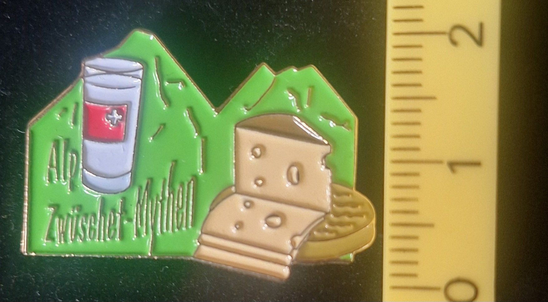 Plaketten & Abzeichen: Pin Alp Zwischen-Mythen – Gebraucht aus Zug von Sdoerfli
