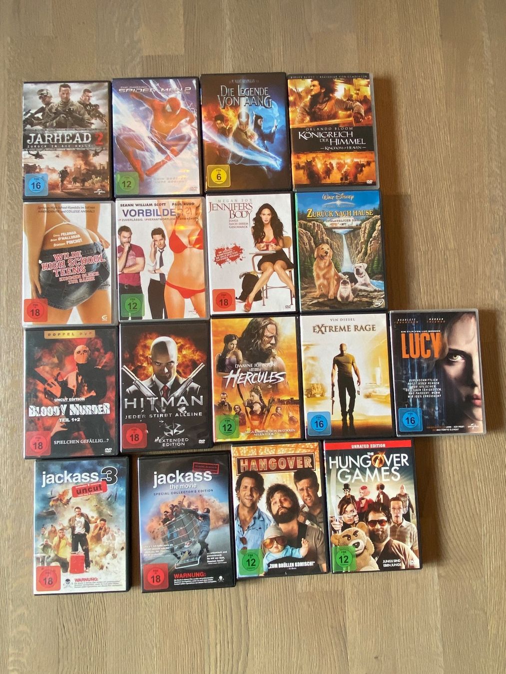 Tutti i DVDs: Diverse Filme auf DVD & Blue-Ray – Usato da Adliswil venduto da KDon 2