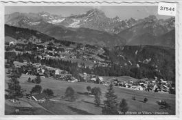 Vue generale de Villars-Chesieres