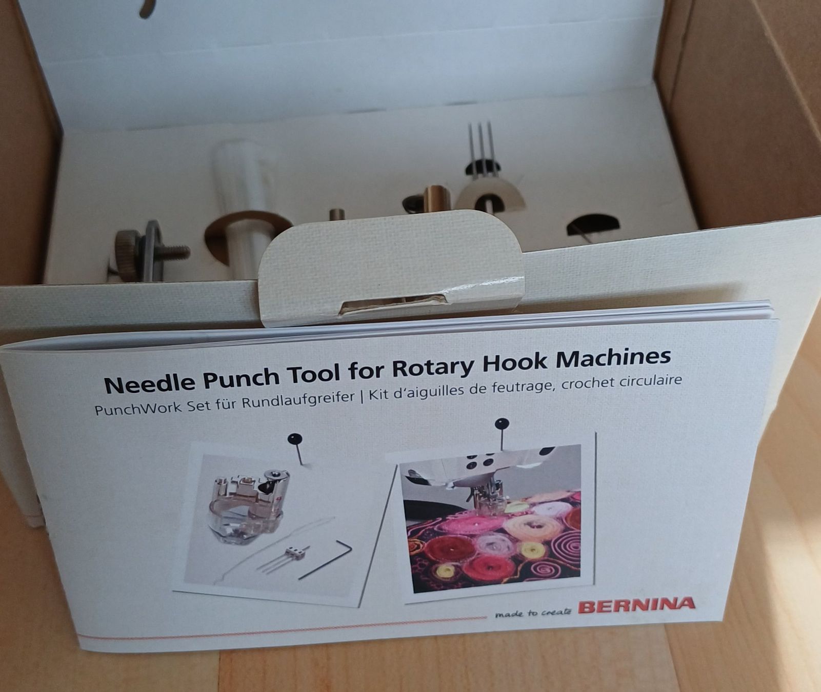 Bernina Nähmaschinen: Bernina PunchTool neu mit Stichplatte OVP – Gebraucht aus Rafz von hofgut 3