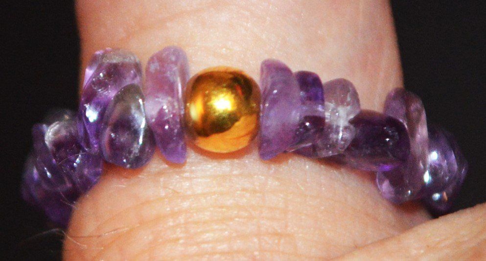 Anelli: Ring A-927 – Amethyst – Elastisch – Nuovo e nell'imballaggio originale da Goldiwil (Thun) venduto da han_v5b7 2