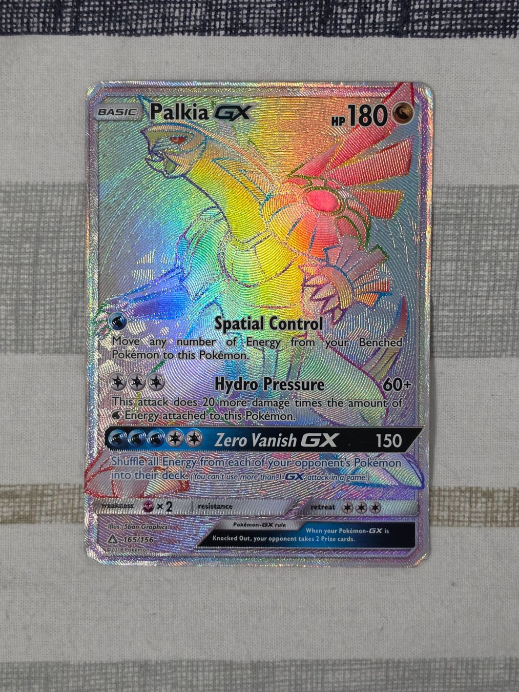 Pokémon Carte collezionabili: Palkia GX 165 – Usato da Binningen venduto da oscark77 3