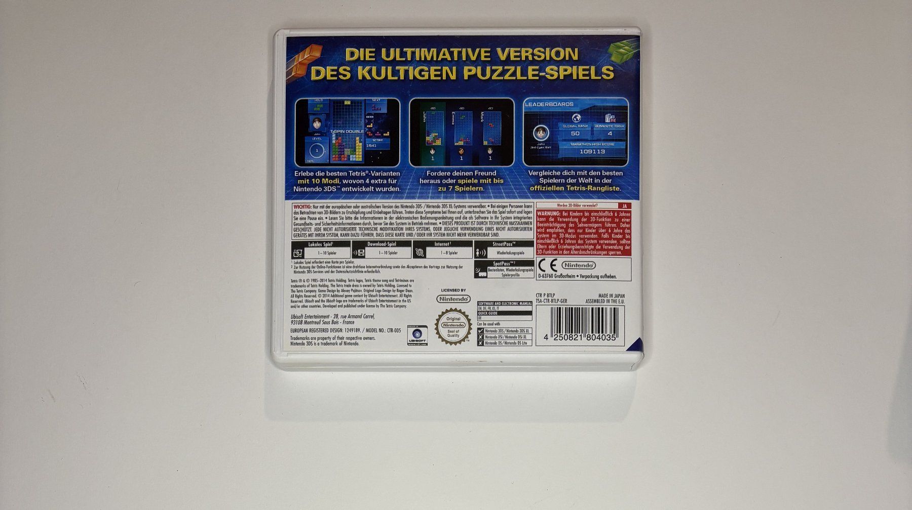 Giochi: 3DS - Tetris Ultimate – Usato da Allschwil venduto da Bullach 2