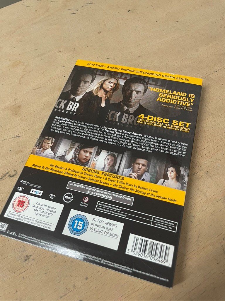 Alle DVDs: Homeland - The Complete Second Season – Gebraucht aus Berikon von Cyberbob2000 1