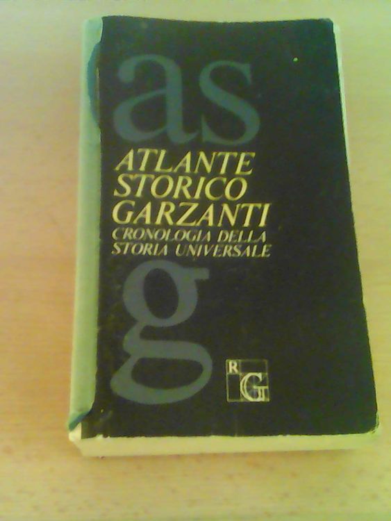 Atlante storico Garzanti Cronologia della storia universale