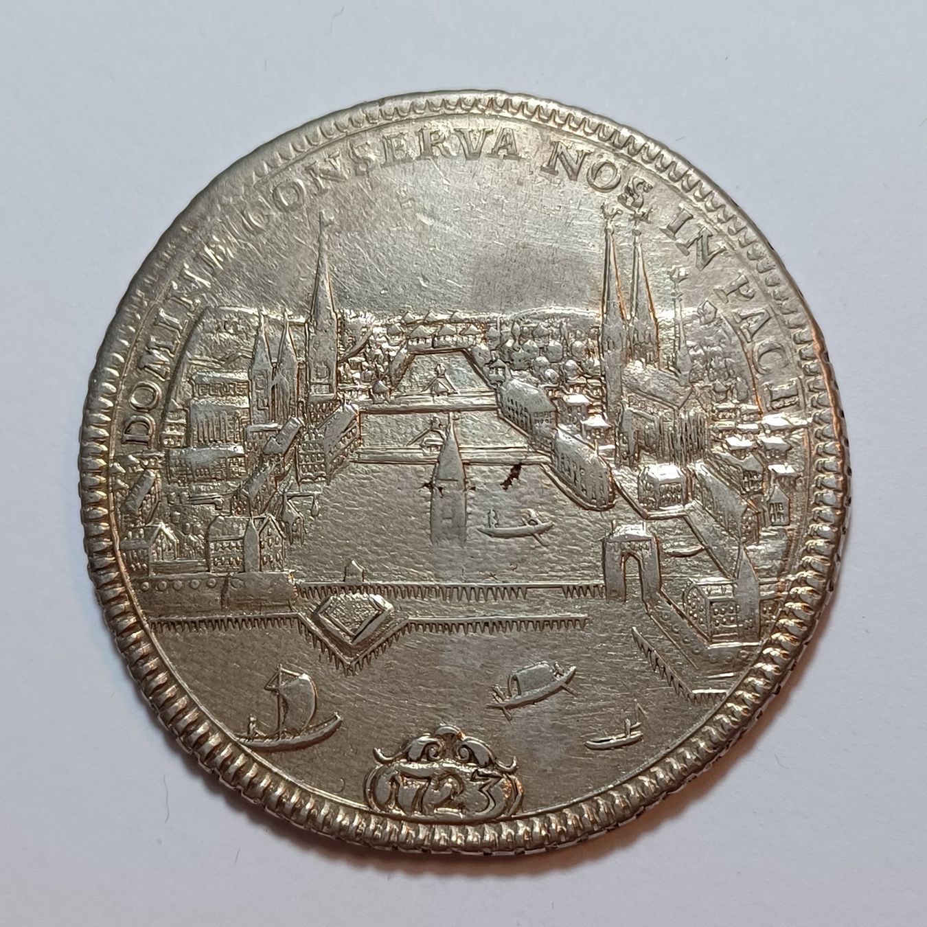 Tutti le monete: Taler 1723 Zürich – Usato da Pfäffikon ZH venduto da Schweizer_Muenzen