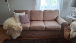 IKEA EKTORP Bettsofa mit Bettkasten – 165x200 cm Liegefläche