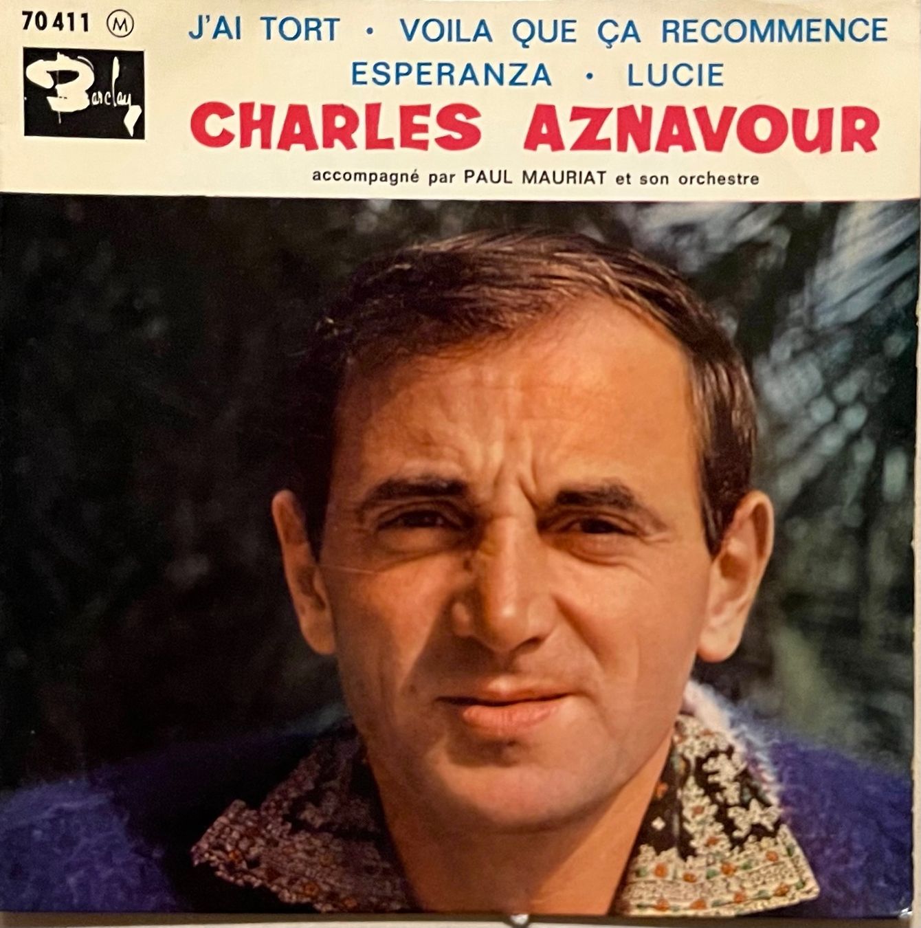 Dischi in vinile: CHARLES AZNAVOUR - J'AI TORT – Usato da Bussigny venduto da vinyl-pas-cher