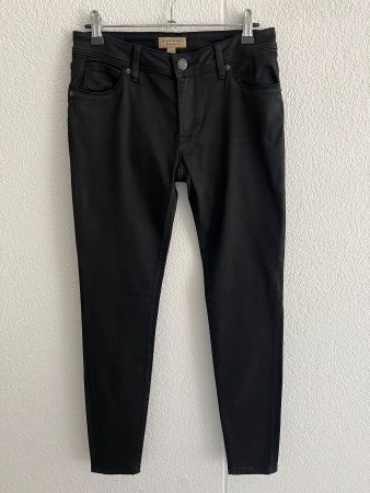 BURBERRY Jeans – Leather-Look / Bio-Baumwolle / W28