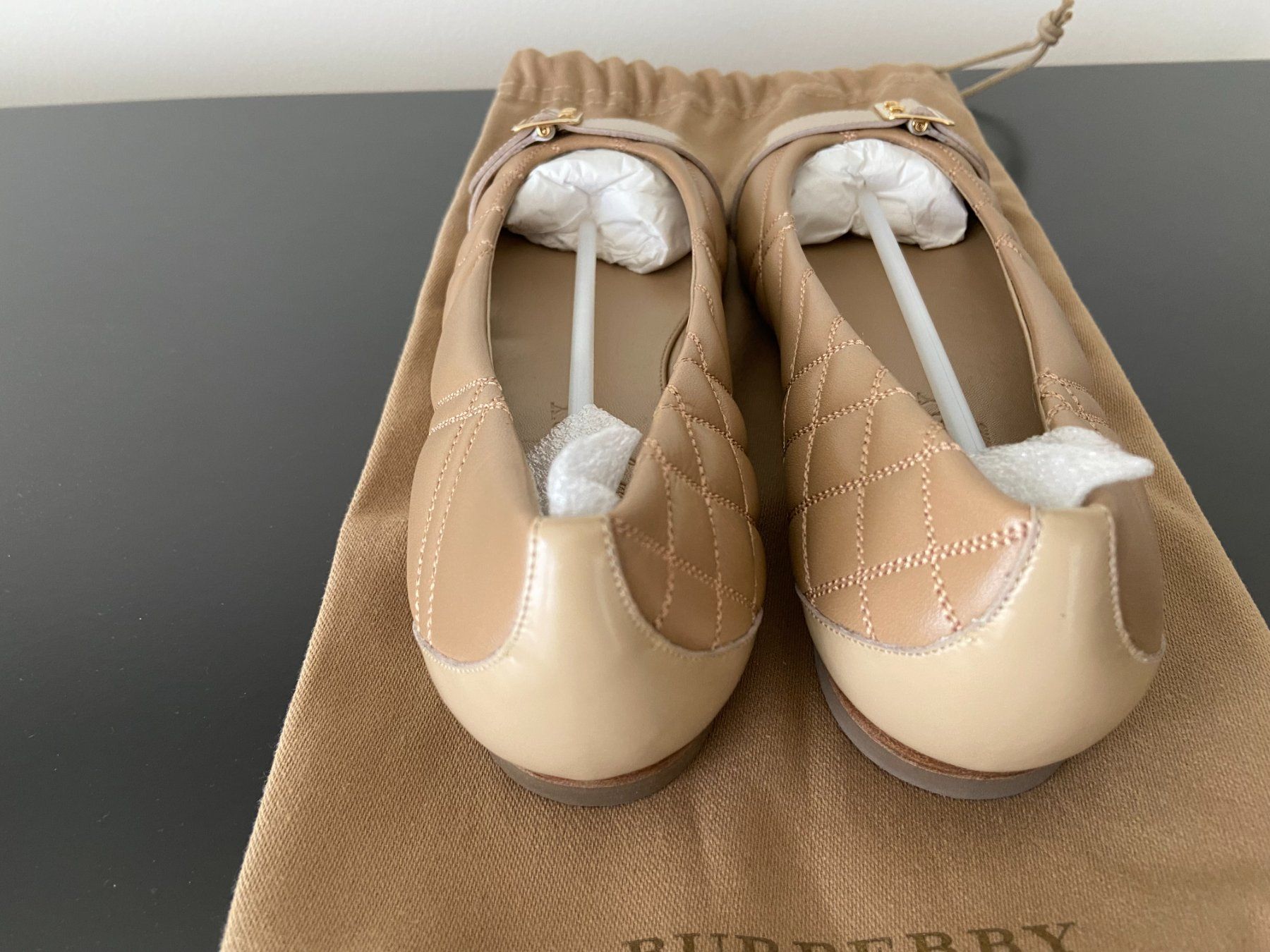 Burberry Scarpe da donna: Burberry Leder Ballerina – Nuovo (secondo la descrizione) da Zürich venduto da Maki8 5