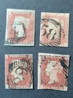 4mal One Penny Red 1841 