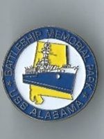 USS Alabama, Battelship Memorial Park Pin