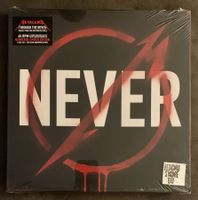 METALLICA Never 4-LP RECORD STORE ONLY VINYL BOX SEALED! RAR