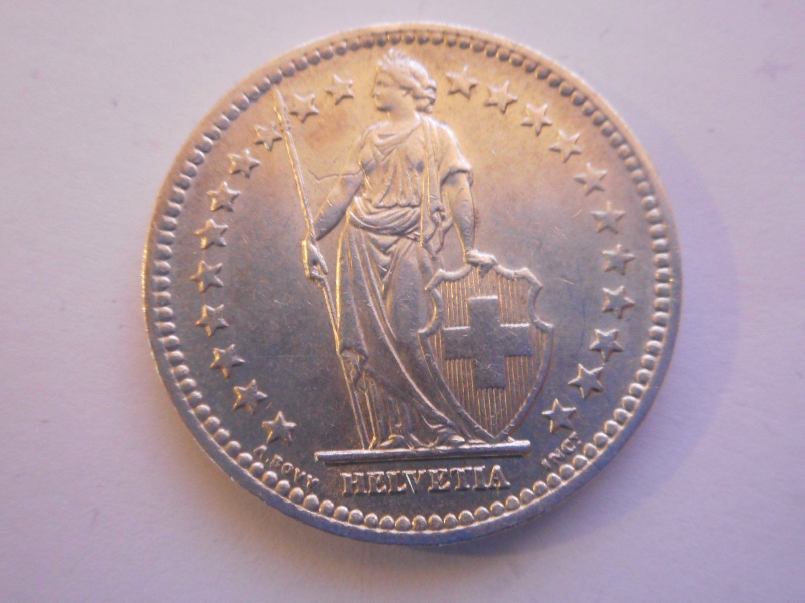 Tutti le monete: 2 Fr. 1944 silber – Usato da Kriegstetten venduto da pizlad2010 1