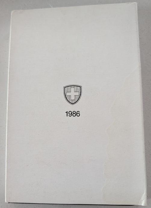 Toutes les monnaies: CH - Münzsatz 1986 pp – Neuf (Voir description) à Arch par moneyswiss