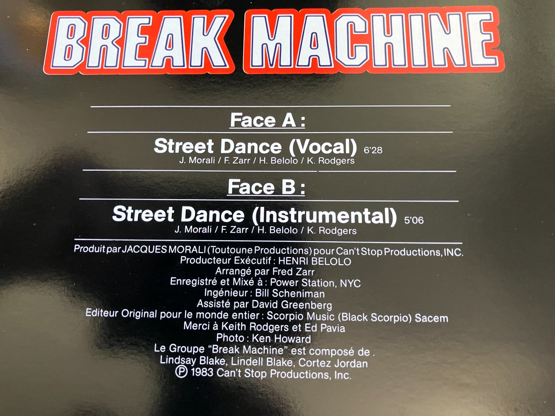 Schallplatten: Break Machine – Gebraucht aus Aarwangen von Jukebox3 3