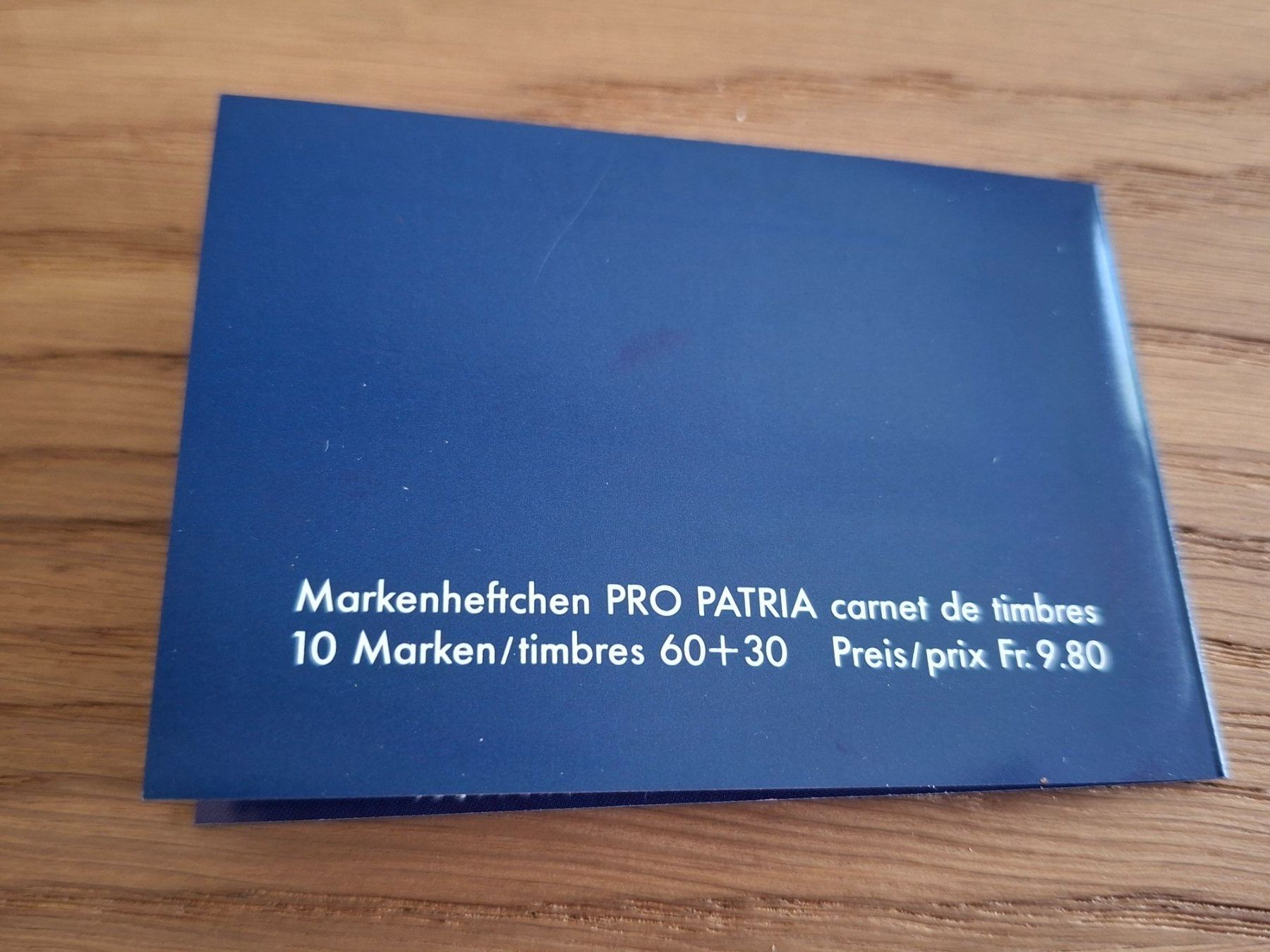 Tutti i francobolli: Markenheftchen: Pro Patria 1993 – Nuovo (secondo la descrizione) da Hinterkappelen venduto da 1399 7