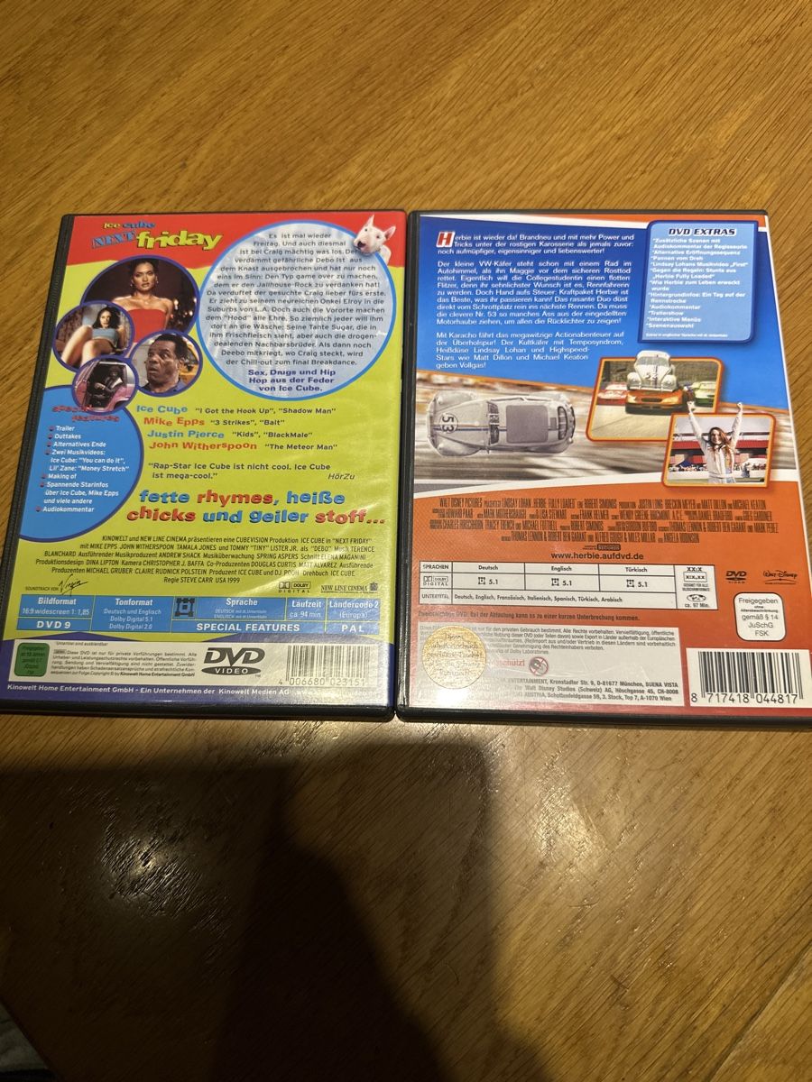 Alle DVDs: Next Friday, Herby Fully Loaded, DVD ￼ – Gebraucht aus Benken ZH von Audi-erich 1