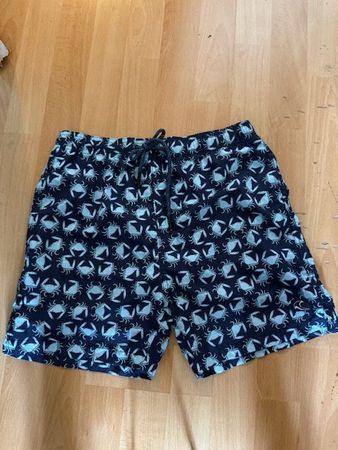 Badehose mit Krebsmuster, ca. Gr.152, Top Zustand!