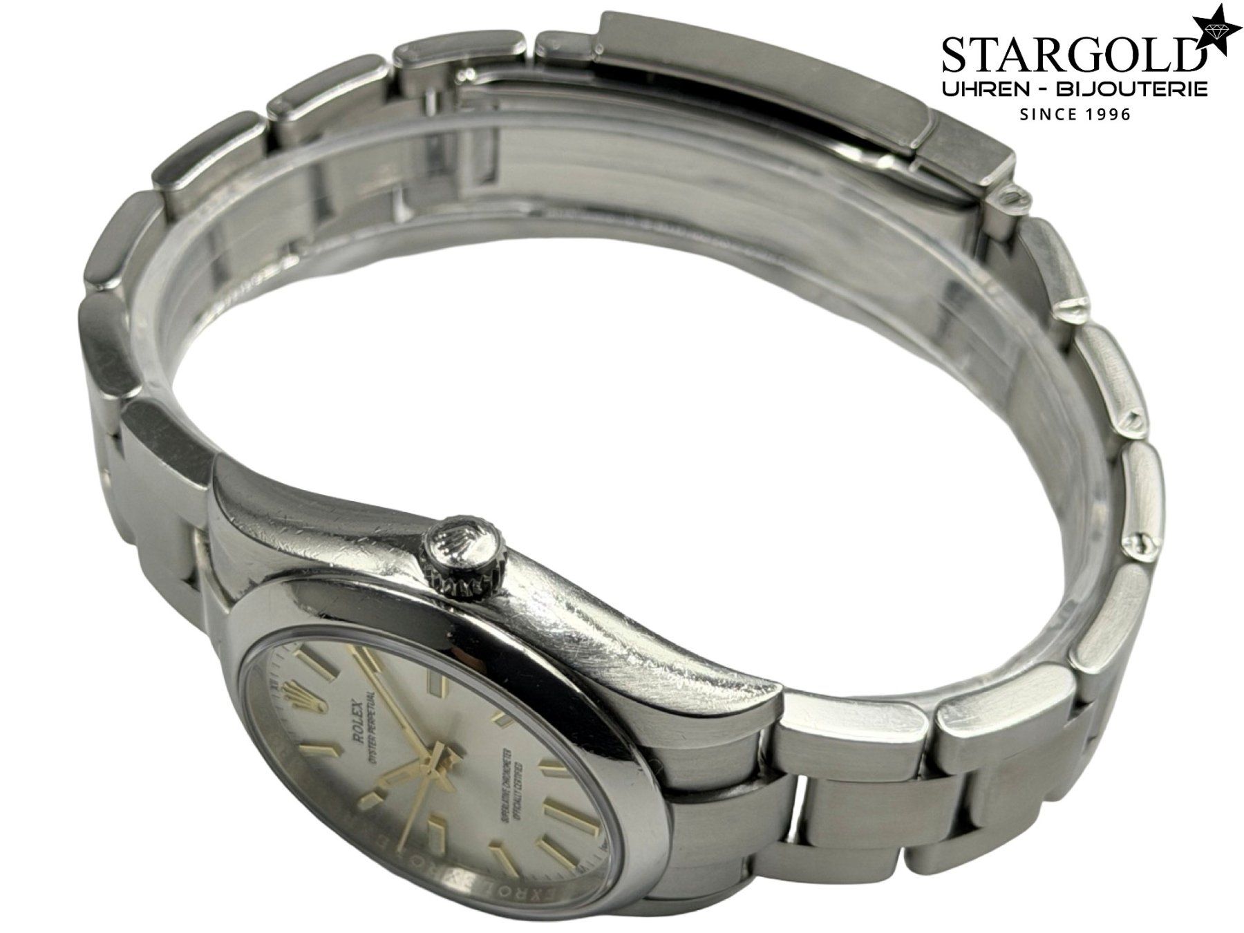 Rolex Orologi: Rolex Oyster Perpetual 34 - 124200 – Usato da Zürich venduto da Stargold-Uhren 4
