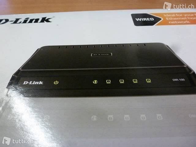 Modems & Router: D-LINK DIR-100 ETHERNET BROADBAND ROUTER – Neu und originalverpackt aus Emmen von newdeal1970 2