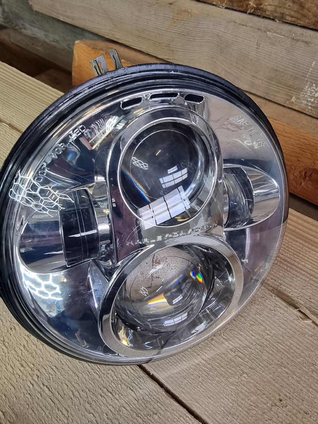 Harley-Davidson Fari: phare avant led Harley-Davidson – Usato da Vuippens venduto da FSPracing 1