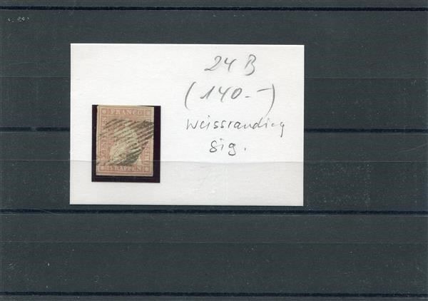 Tous les timbres: Strubel Nr. 24 B weissrandig – D'occasion à Winterthur par Kyoung