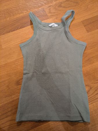 Trägershirt, grün, Gr. S