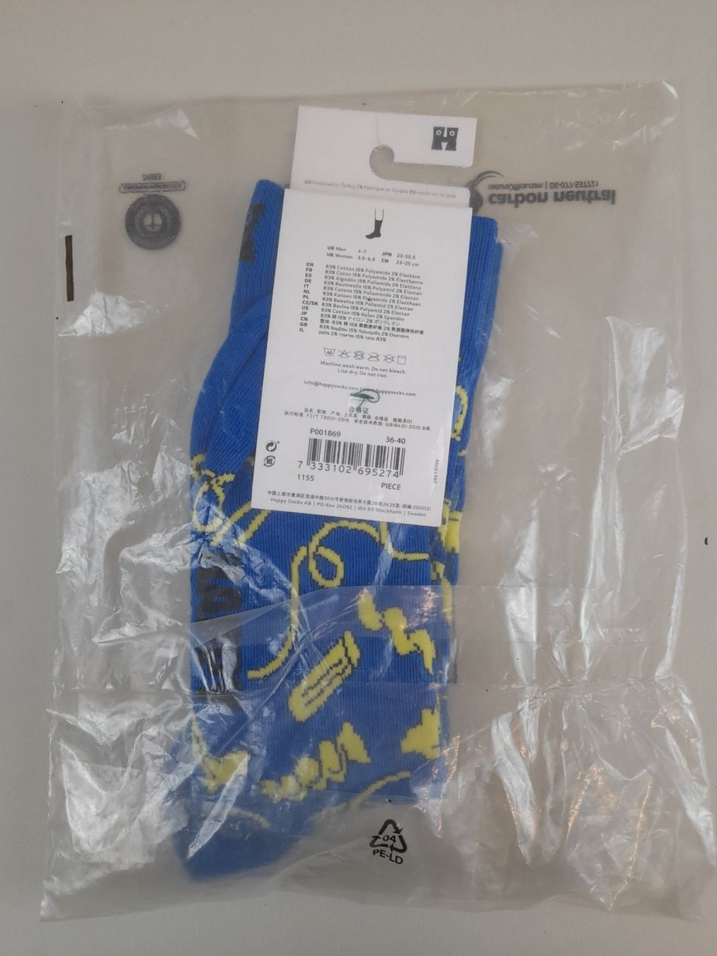 Happy Socks Chaussettes: HAPPY SOCKS Socken Gr. 36-40 – Neuf (Voir description) à Liebefeld par Restwert_Liebefeld 1