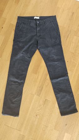 Hosen Chino Esprit Herren Dunkelblau Slim Grösse 32/34 