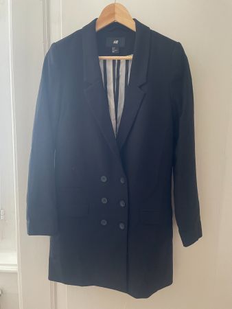 H&M Blazer, Schwarz – Grösse 36, klassisch & elegant