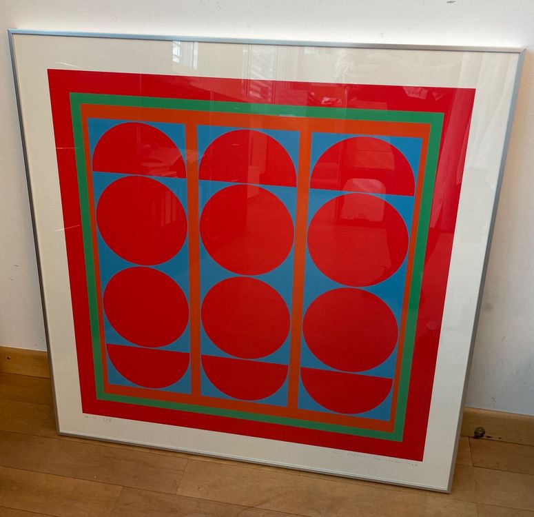 original Serigraphie von Willy MüllerBrittnau Kaufen auf Ricardo
