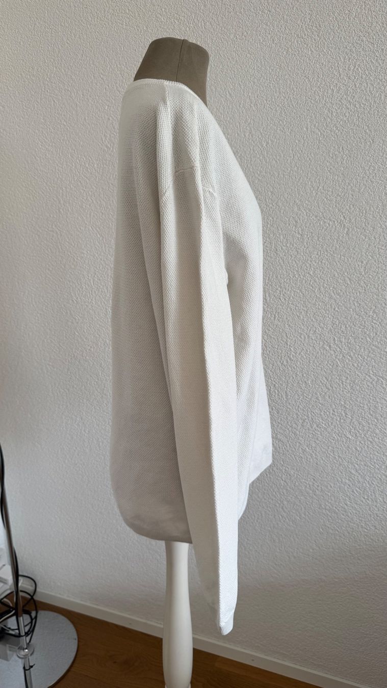 Tom Tailor Pullover & Sweatshirts: Tom Tailor Denim Herrenpullover Basic Fit Creme Gr. L – Gebraucht aus Riehen von To120 1