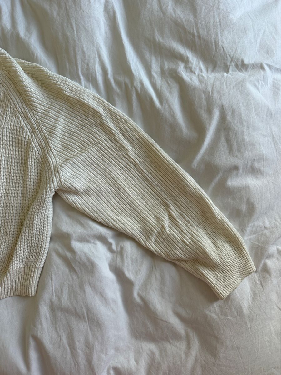 Monki Pulls & Sweat-shirts: Weisser Strick Cardigan – D'occasion à Zürich par Laui91 1
