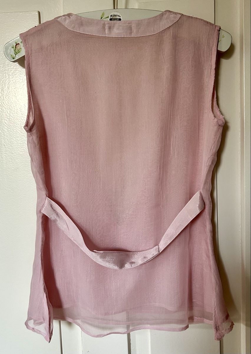 Blusen: Saint Tropez Blouse, Size M, Pink, Beaded Details. – Neu (gemäss Beschreibung) aus Zürich von Mistral61 3