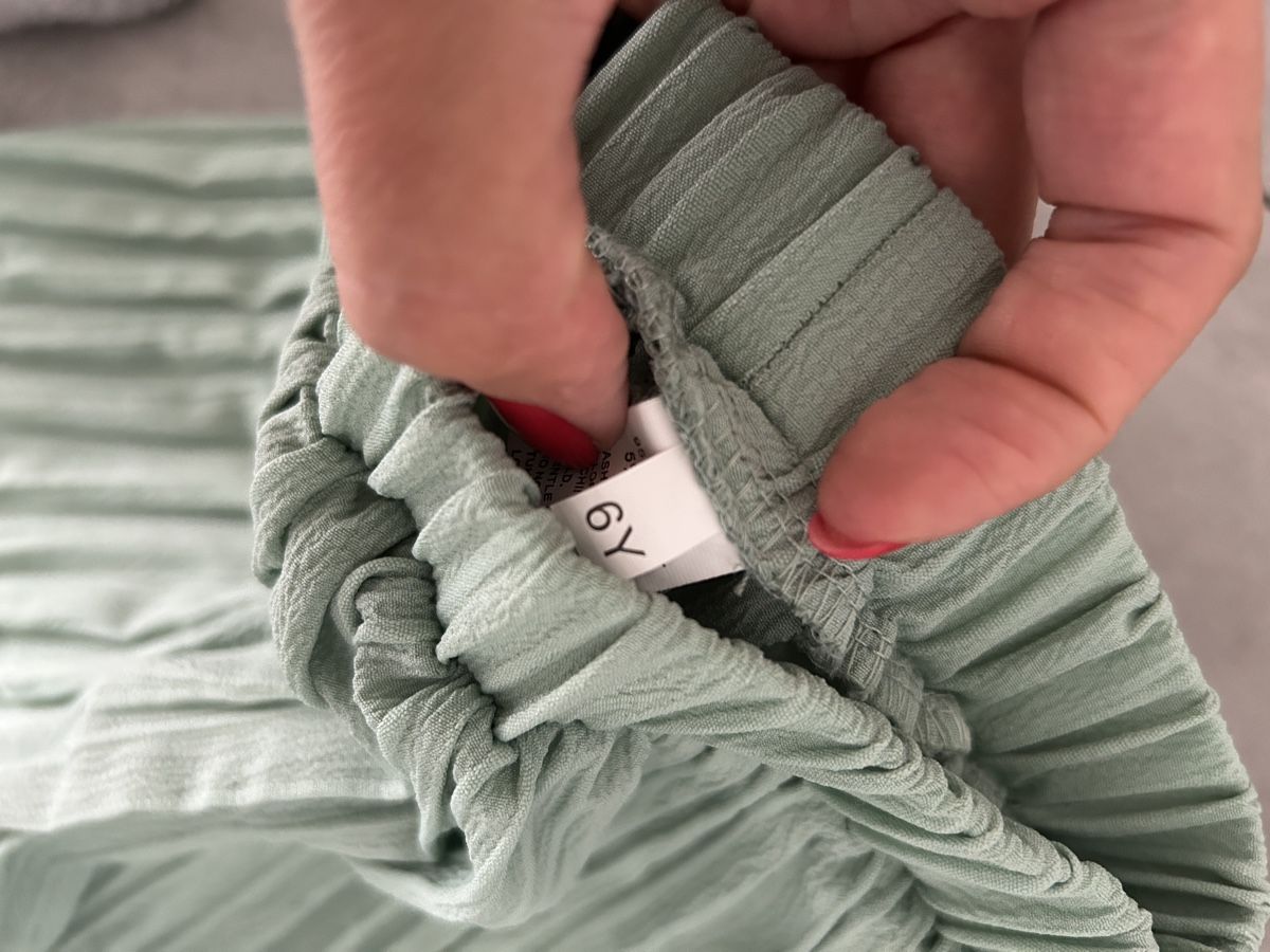 Pantaloni: Plisseehose mintgrün, Grösse 116 – Usato da Engelburg venduto da Quinti15 1