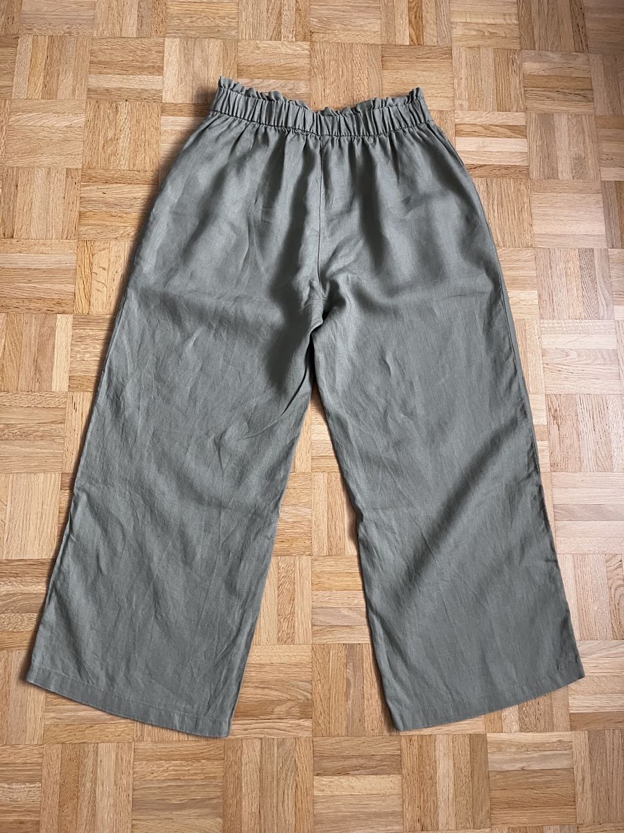 Esprit Pantaloni: Esprit Leinenhose Grösse 38 olive neuwertig – Usato da Zürich venduto da Kleanthy 5